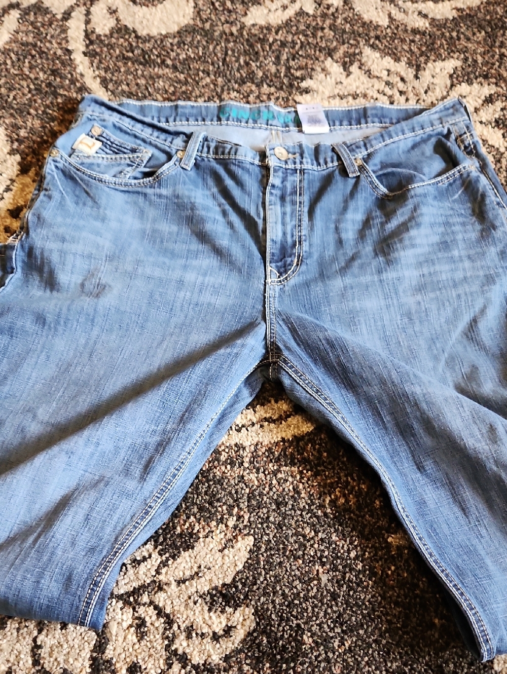 Cinch Men's Medium Blue Relaxed Jeans